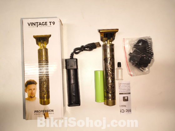 Vintage T9 Hair Trimmer (NNZ চুল দারি কাটার মেশিন